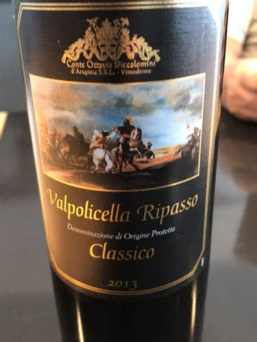 Conte Ottavio Piccolomini Valpolicella Ripasso Classico Vivino Us