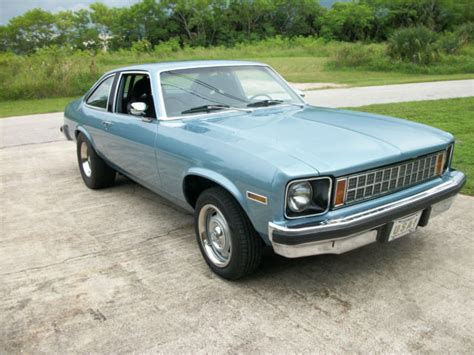 1976 Chevrolet Nova Base Coupe 2 Door 57l For Sale