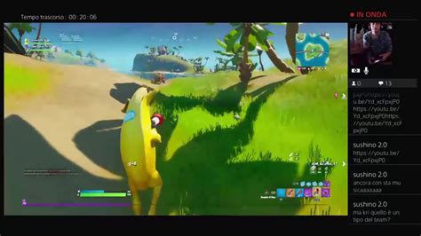 Fortnite Live Fortnite Ita Gioco Con Voi Iscritto Ricambio Youtube