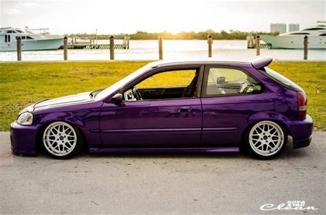 Honda civic ek hatch slammed stance see more about honda civic purple and jelly beans – Artofit