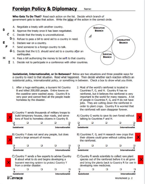 Icivics Worksheets