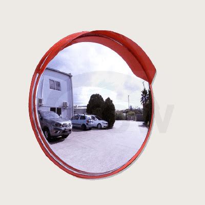 Polycarbonate Outdoor Convex Mirror 800mm Arrow Safety