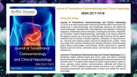 Journal Of Translational Gastroenterology And Clinical Hepatology