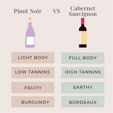 Pinot Noir Vs Cabernet Sauvignon Important Differences