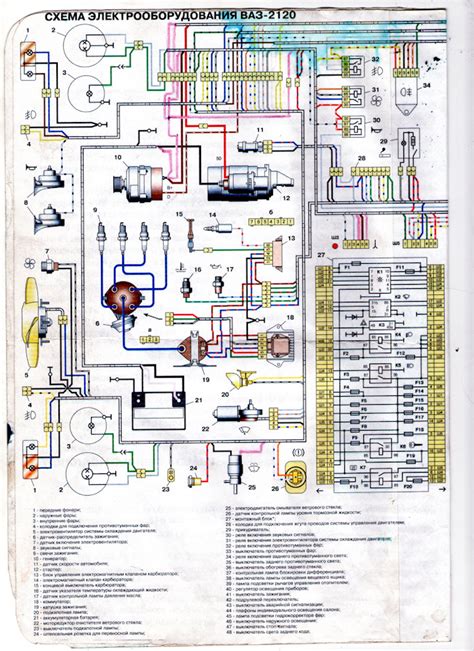 Электропроводка ваз 21213 нива карбюратор схема 80 фото