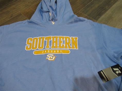 Southern University Jaguars Hoodie Sweatshirt Adult 3xl New With Tags Free Ship Ebay