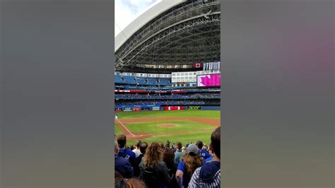 Us Canada National Anthems Toronto Blue Jays V Tampa Bay Rays 2018 Youtube