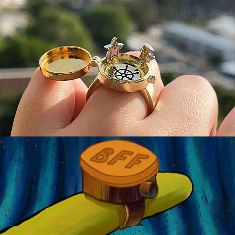 Spongebob Friendship Ring