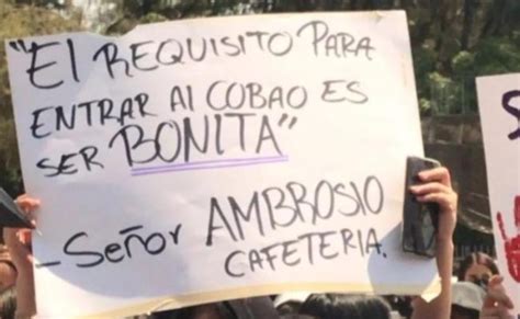 Cobao Presentará Al Menos 6 Quejas Por Acoso Sexual Contra Alumnas Ante