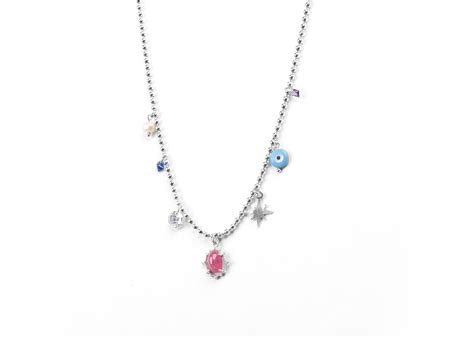Multicolor Balls Necklace Moataz Designs