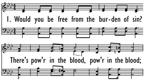 There Is Power In The Blood Digital Songs Hymns