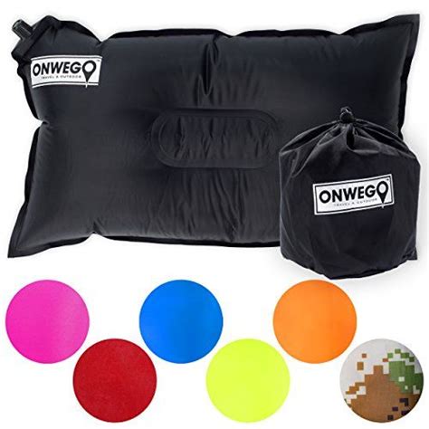 Onwego Camping Pillowsmall Inflatable Pillow 20in X 12in 105oz