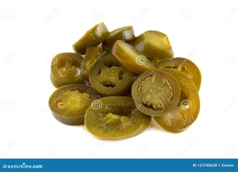 A Few Slices Of Hot Jalapeno Pepper Stock Photo Image Of Harvest Cook