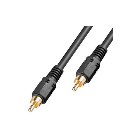 Cabo S Pdif Ohm Rca Macho Rca Macho Coaxial M