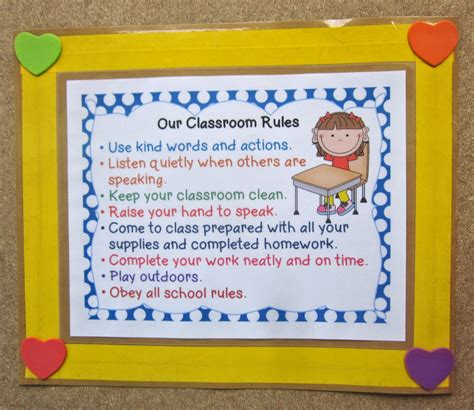 Nyla's Crafty Teaching: Free Posters - Positive Classroom Rules