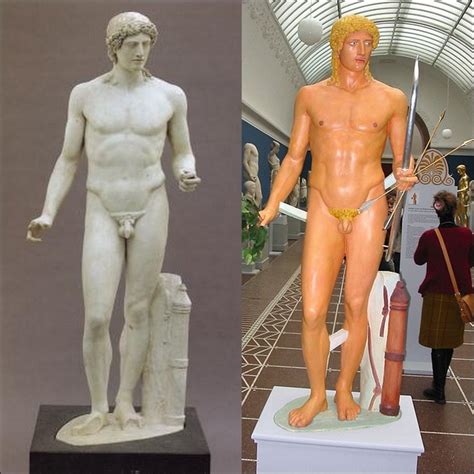 True Colors Of Ancient Greek And Roman Statues Moco Choco