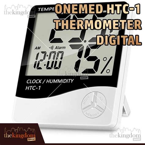 Jual Onemed Htc Thermometer Hygrometer Digital Termometer Thermo