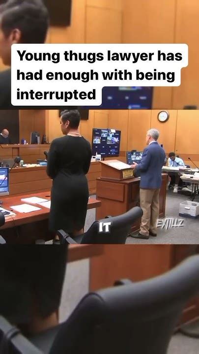 Young Thugs Lawyer Gets Tired Of Being Interrupted ‼️ Fyp Viralvideo Viral Court Youngthung