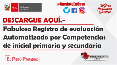 Fabuloso Registro De Evaluaci N Automatizado Por Competencias Para