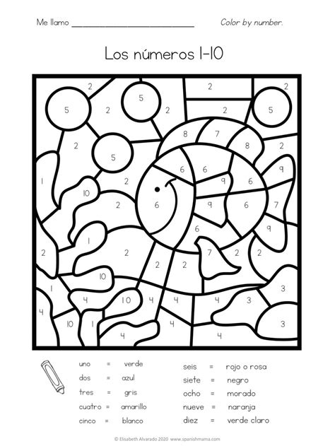 Spanish Numbers Worksheet 22 2200 – Imsyaf.com