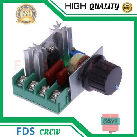 Jual Dimmer Scr W Motor Speed Controller Pwm Regulator V Ac