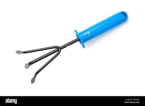 Garden Rake Isolated On White Background Stock Photo Alamy