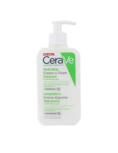 CeraVe Limpiadora Crema a Espuma Hidratante 236 ml Cosmética Fa