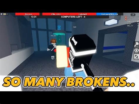 Most Brokens Ever Gotten In One Roundflee The Facility Roblox Youtube