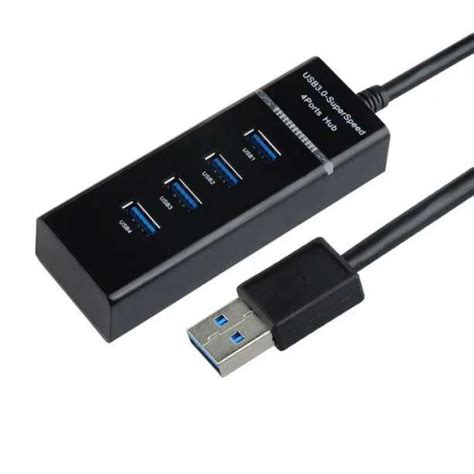 Usb 3 0 ハブ 黒hub 4ポート 高速ハブ 超高速 便利 黒 メルカリ