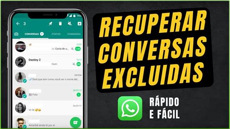 Recuperar Conversas Apagadas Do Whatsapp Android E Ios Recuperar