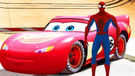 Spiderman Rayo McQueen Disney Cars 2 Pixar YouTube