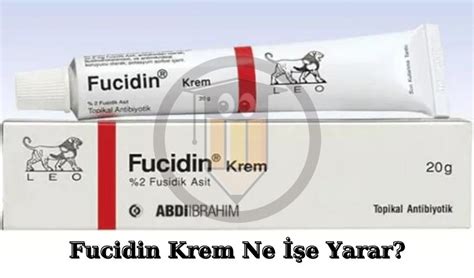 Fucidin Krem Ne Ise Yarar Renci G Ndemi