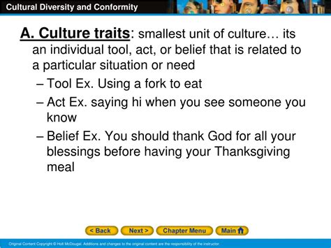Ppt Chapter 2 And 3 Powerpoint Cultural Diversity And Cultural Conformity And Adaptation