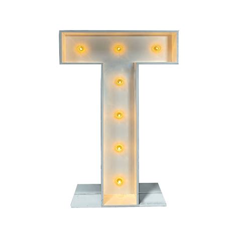 4 Marquee Letter T Marquee Letters Lighting And Staging Pacific