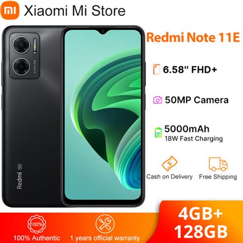 Global Rom Xiaomi Redmi Note E G Dimensity Smartphone W Charge