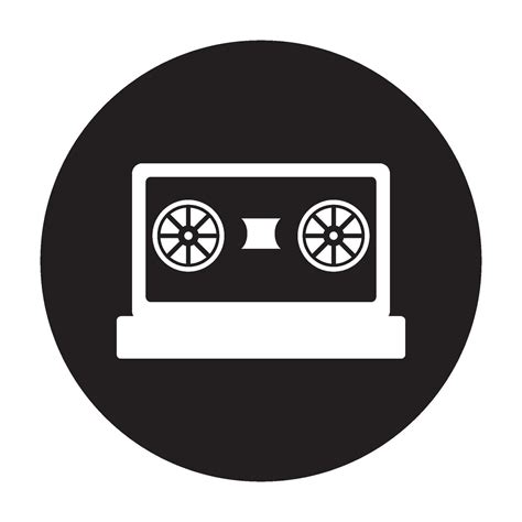 Cassette Icon Vector 25734553 Vector Art At Vecteezy