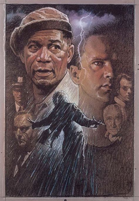 The Shawshank Redemption By Drew Struzan Movie Poster Art Movie Art