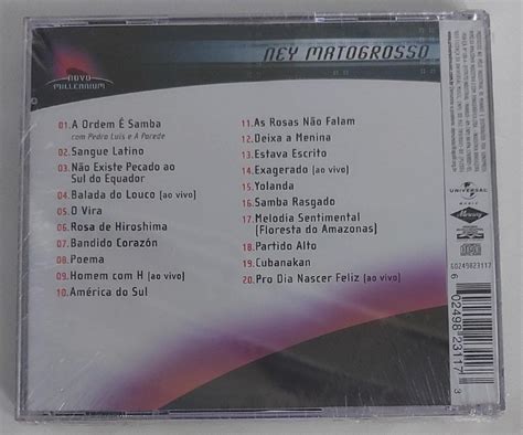 Ney Matogrosso Coletânea Novo Millennium CD Lacrado