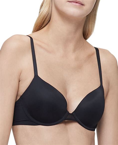 Calvin Klein Womens Perfectly Fit Flex Lightly Lined Demi Bra Qf9005 Macys