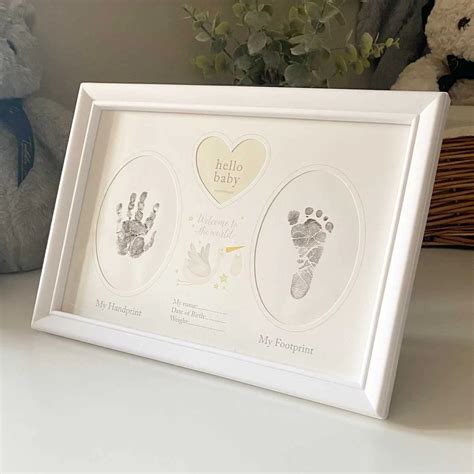 Baby Handprint And Footprint Kits The Lovely Keepsake Company