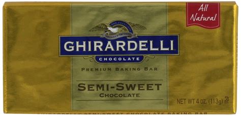 Buy Ghirardelli Chocolate Baking Bar Semi Sweet 12 Units 4 Oz