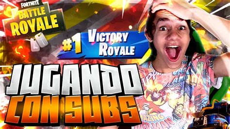 MIS SUSCRIPTORES ME CARREAN EN DIRECTO A POR VICTORIAS EN FORTNITE