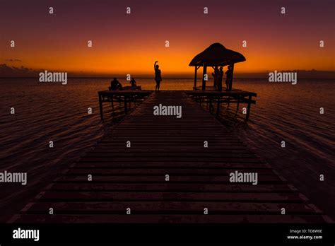 Night In Mauritius Stock Photo Alamy
