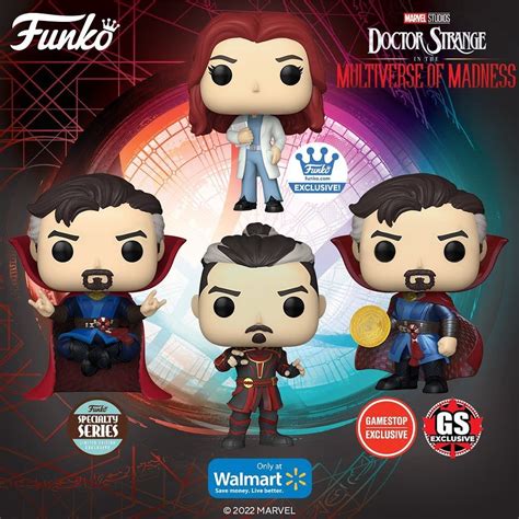 Doctor Strange Multiverse Of Madness Funko Pops Revealed