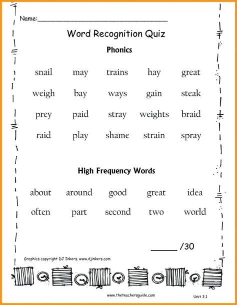 Worksheet Ideas Worksheet Ideas 2Nd Grade Phonics — db-excel.com