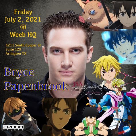 Share 65 Bryce Papenbrook Anime Characters Latest Vn