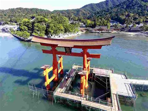 Japans Iconic Itsukushima Shrine Returns To Its Glory After Renovation