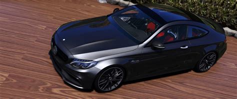 2017 Mercedes Benz C63S AMG Coupe Add On Tuning Template GTA5