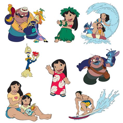 Lilo Pelekai Lilo And Stitch Art Character Art Print Clip Art Library