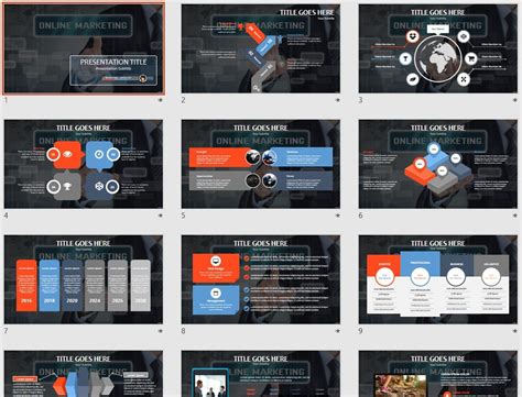 Online Marketing Ppt 104376